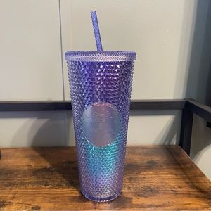 Starbucks Purple Iridescent Studded Cup